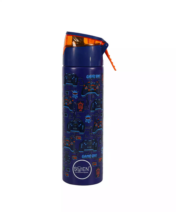 Swen Insulated Stainless Steel Playstation Theme Mist Bottle - 640Ml