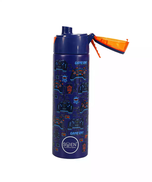 Swen Insulated Stainless Steel Playstation Theme Mist Bottle - 640Ml