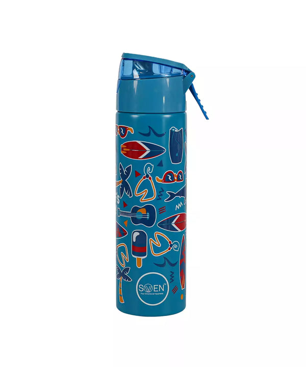Swen Insulated Stainless Steel Mist Bottle, Blue Color - 640Ml