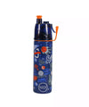 Swen Insulated Stainless Steel Sports Theme Mist Bottle, Blue Color - 490Ml