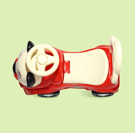 Playgro Lion Cub Rider 22.5 × 10.5 × 18.5 Inch – Red & Off White