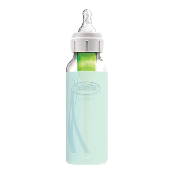 Dr. Browns Narrow Glass Bottle Sleeve Mint green 250ML