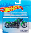 Hot Wheels Fat Ride Bike Green and Black motorcycles 3+