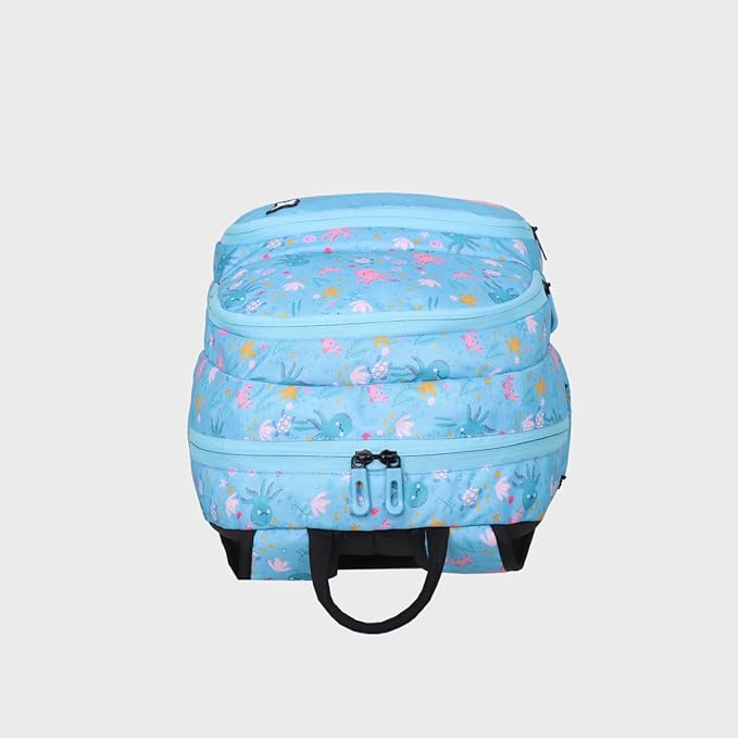 Arctic Fox Wink Octopus Kids School Backpack 21L – Aqua Blue