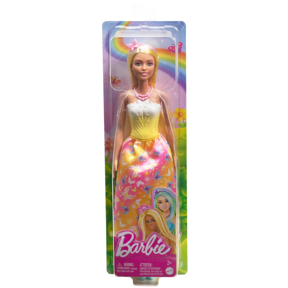 Barbie Royal Doll with Brightly Highlighted Fantasy Hair