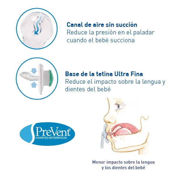 Dr Browns Blue Prevent Glow in the Dark Butterfly Shield Soother Stage 2