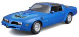Maisto 1978 Pontiac Firebird Trans Am Diecast Model 1:18 Scale Blue