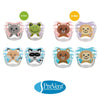 Dr Browns Pink & Gray Prevent Printed Shield Soother (Stage 1) Pack of 2