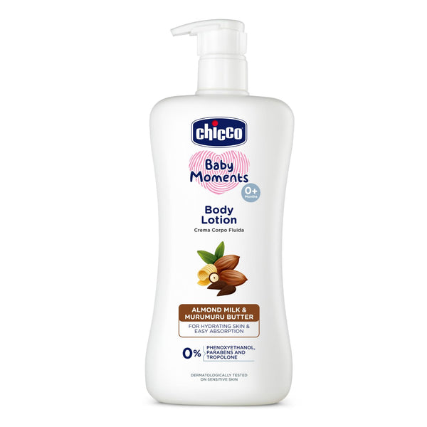 Chicco Baby Moments Body Lotion 500ml + Baby Cream 100ml