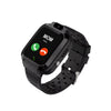 Spiky Basilisk Smartwatch with GPS Location, Camera, SOS Chat & Voice Calling - Black