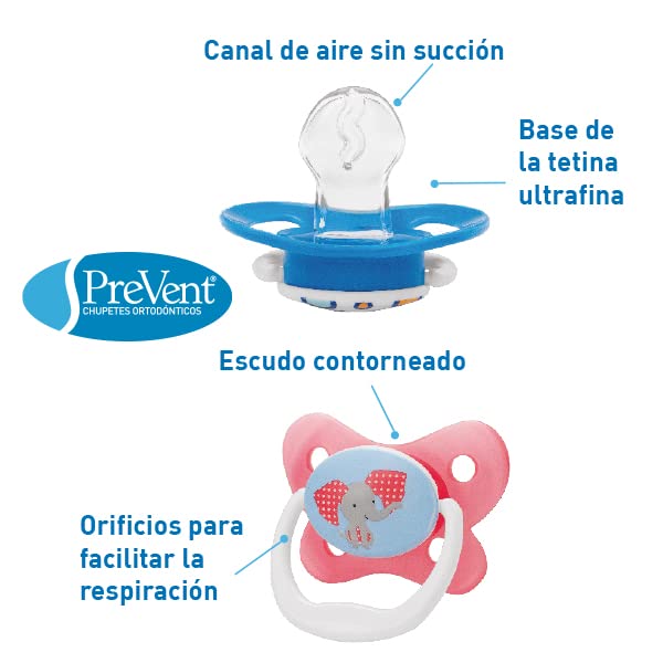 Dr Browns Blue Prevent Glow in the Dark Butterfly Shield Soother Stage 2