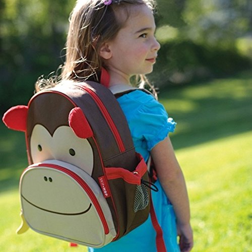Skip Hop Zoo Little Kid Backpack, Monkey