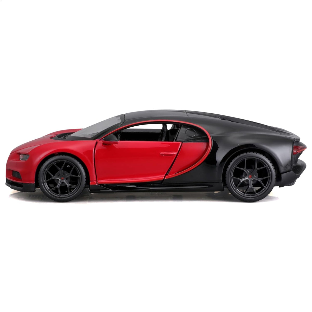 Maisto Bugatti Chiron Sport #16 Diecast Model Car 1:24 Red & Black