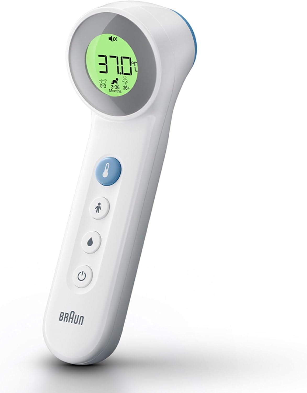 Braun Sensian 7 BNT400 Non-Contact Forehead Thermometer One Size White