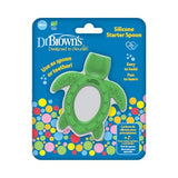 Dr. Brown's Silicone Starter Spoon 4M+ Tortoise