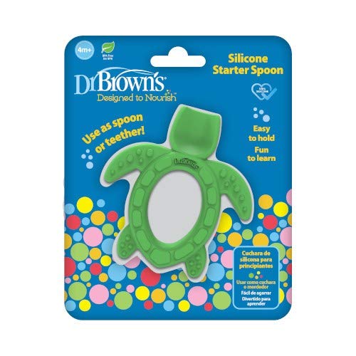 Dr. Brown's Silicone Starter Spoon Tortoise