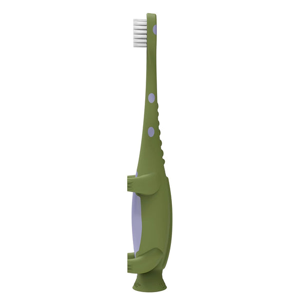 Dr Browns Toddler Toothbrush, Dinosaur Green