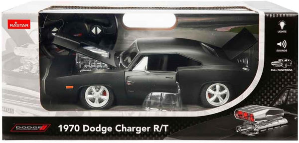 Rastar Remote Control Car 1970 Dodge Charger Scale 1/16