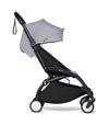 Babyzen Stroller YOYO² with 6+ Color Pack - Black Frame - Grey