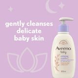 Aveeno Baby Calming Comfort Bedtime Bath & Wash , Lavender And Vanilla Scent - 300Ml