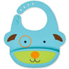 Skip Hop Zoo Fold & Go Silicone Bib Dog