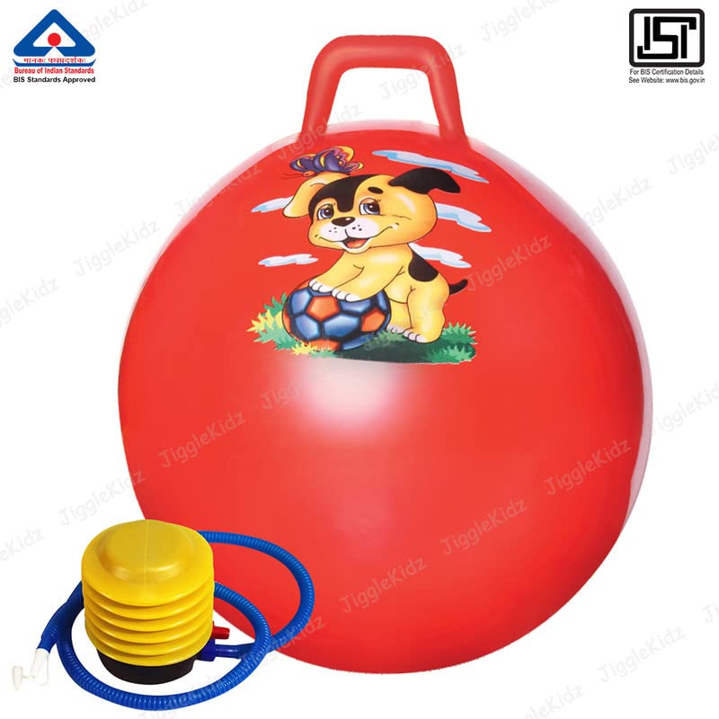 Awals Hopping Ball with Pump 55cm – Multicolor