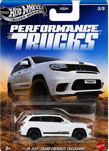 Hot Wheels Silver Series Performance Trucks Jeep Grand Cherokee Trackhawk