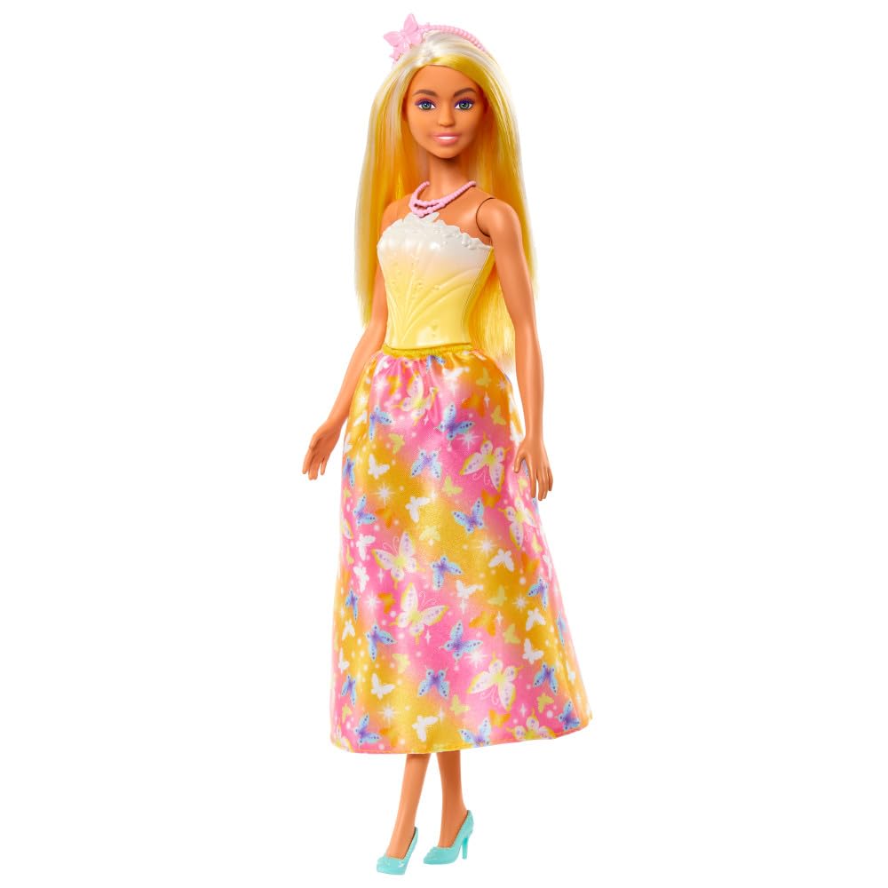 Barbie Royal Doll with Brightly Highlighted Fantasy Hair