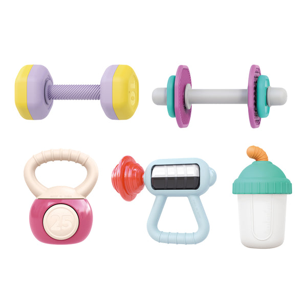 Hola BABY GYM TEETHERS & RATTLES GIFT SET