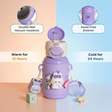 Mee Mee Kiddo Tumbler Kids Insulated Water Bottle 550ml – Purple