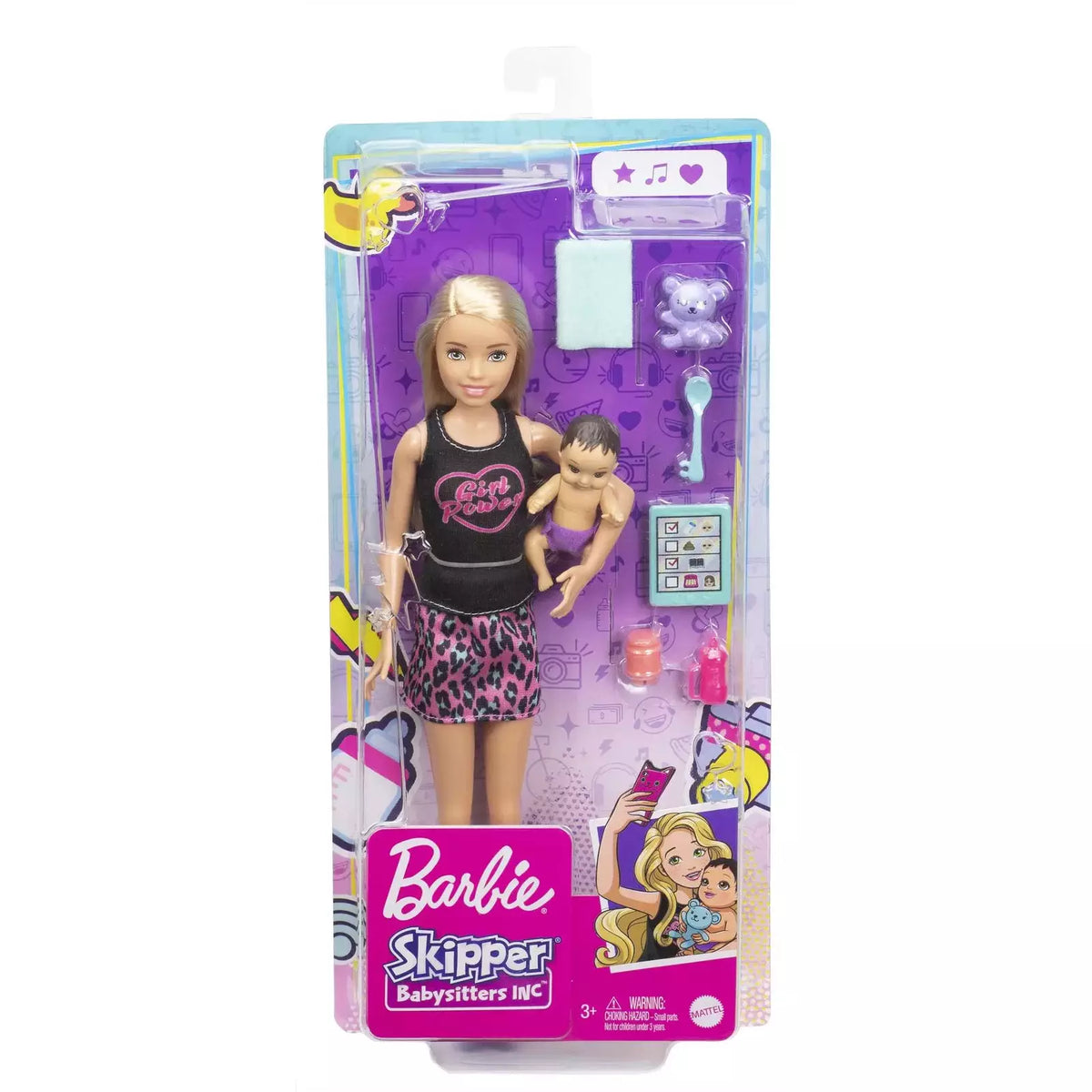 Barbie Skipper Babysitters Doll