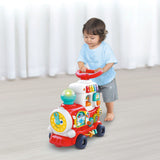 Hola HE8990B 4-in-1 Smart Learning Push Walker & Ride-On Train 12-36 Months Blue