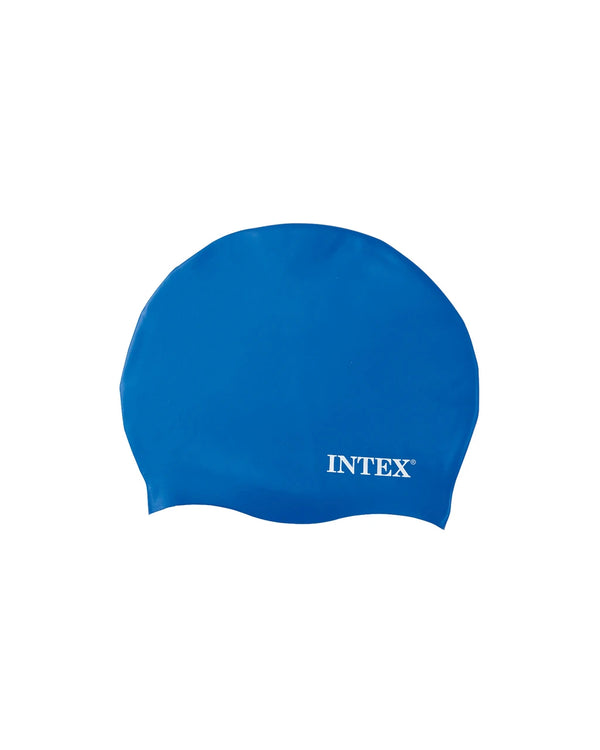 Intex Silicone Swim Caps - Blue
