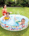 Intex Snapset Fun at the Beach Kiddie Pool 5 ft x 10 in – Multicolor