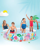 Intex Ocean Play Snapset Kids Swimming Pool 183 x 38 cm Blue Multicolor