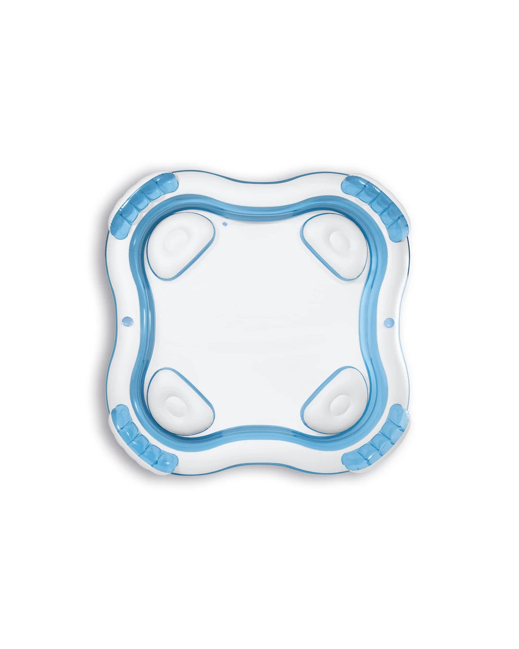 Intex Swim Center Square Inflatable Family Lounge Pool 229 x 229 x 66 cm Blue & White