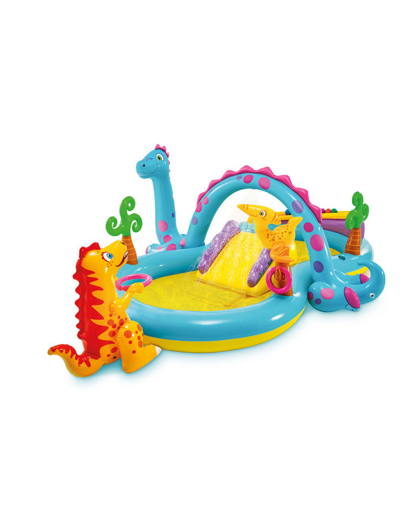 Intex Dinoland Inflatable Play Center With Slide 2Y+