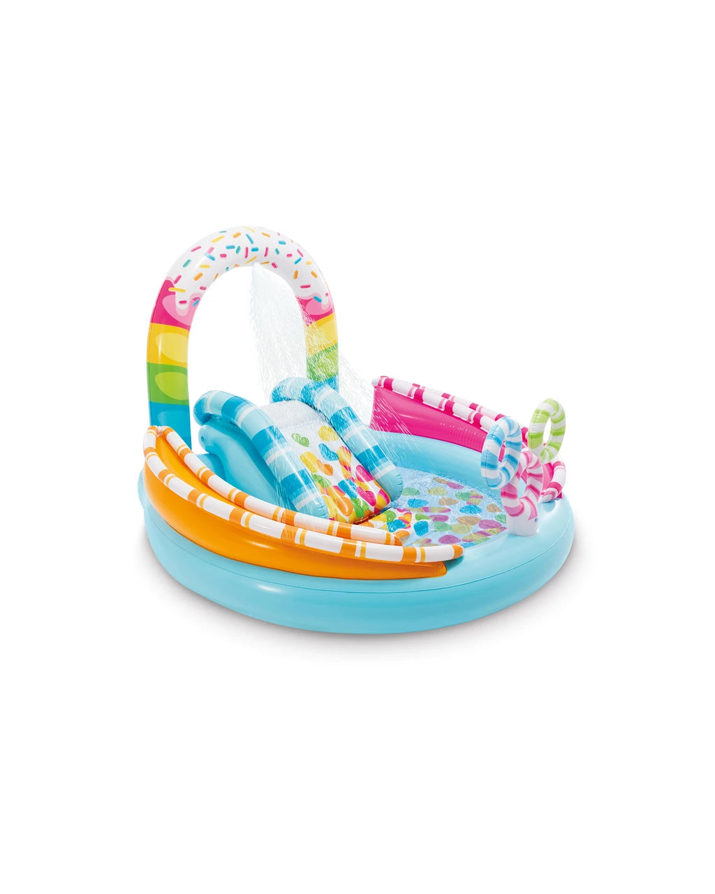 Intex Candy Fun Inflatable Play Center with Slide 170 x 168 x 122 cm Multicolor
