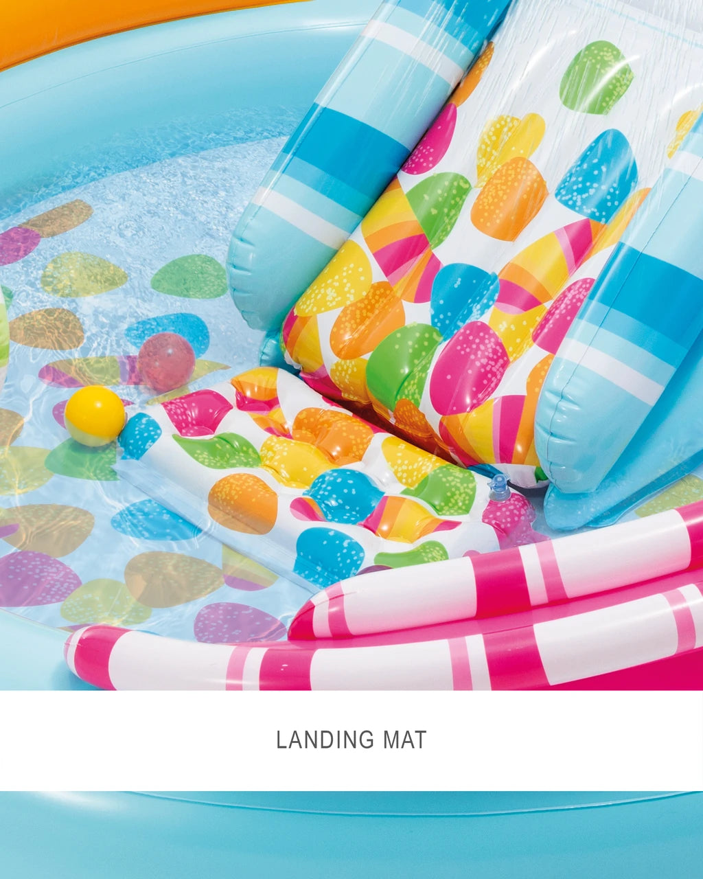 Intex Candy Fun Inflatable Play Center with Slide 170 x 168 x 122 cm Multicolor