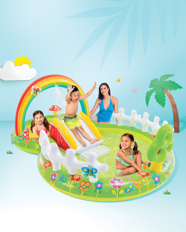 Intex My Garden Inflatable Play Center With Slide 2Y+