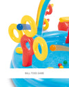 Intex Rainbow Ring Inflatable Play Center With Slide 2Y+