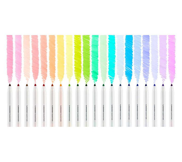 Washable Super Tips, Pastel Markers, 20 Count