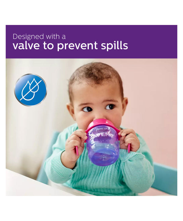 Philips Avent My Easy Sip Cup With Handles - Red (200ml)
