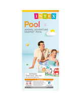 Intex Snapset Snorkel Fun Kiddie Pool 4ft × 10in – Multicolor