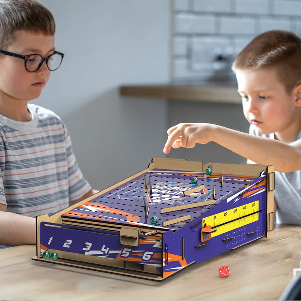 Webby Diy Wooden Marble Run Game