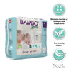 Bambo Nature Diaper - Size 1 Xs (Pack Of 22)