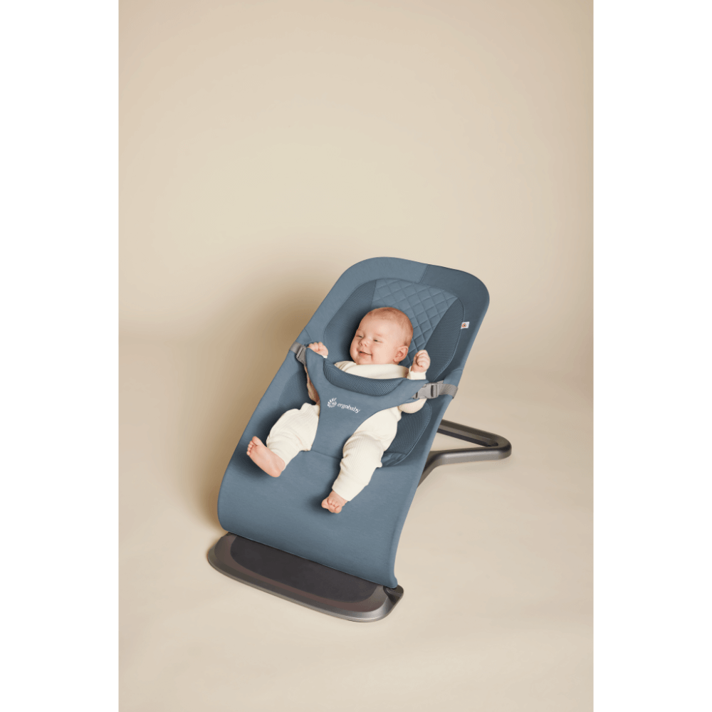 Ergobaby Evolve 3-in-1 Bouncer One Size Oxford Blue