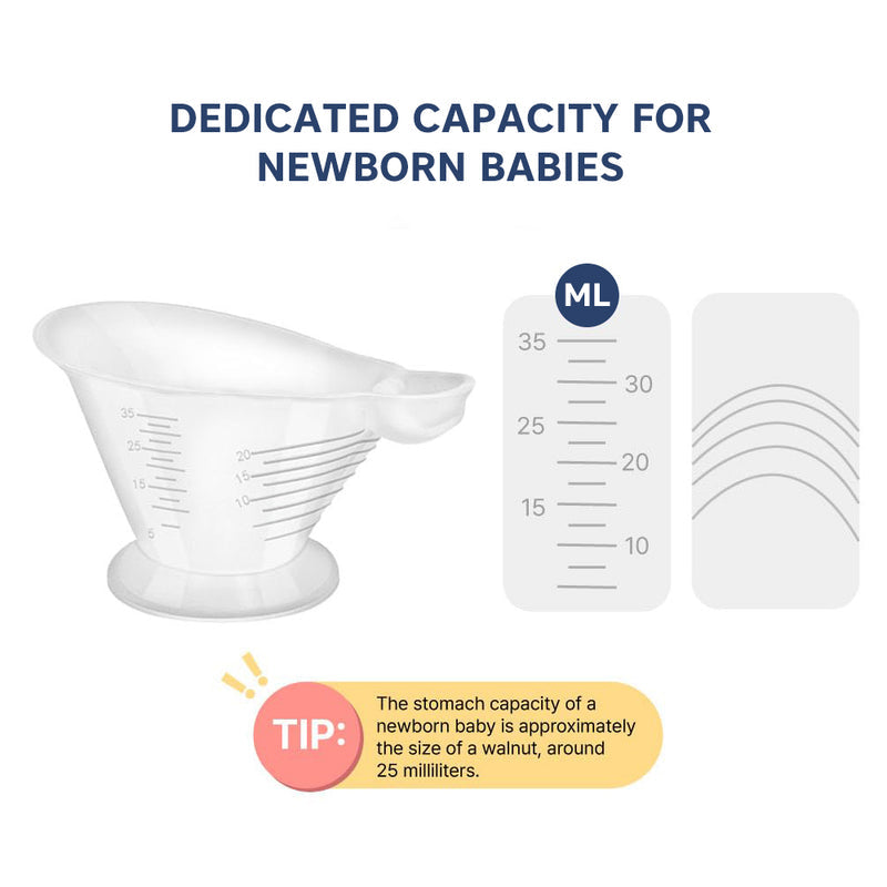 Hopop Boilable Reusable Baby Feeding Cup 35 ml Transparent