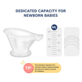 Hopop Boilable Reusable Baby Feeding Cup 35 ml Transparent