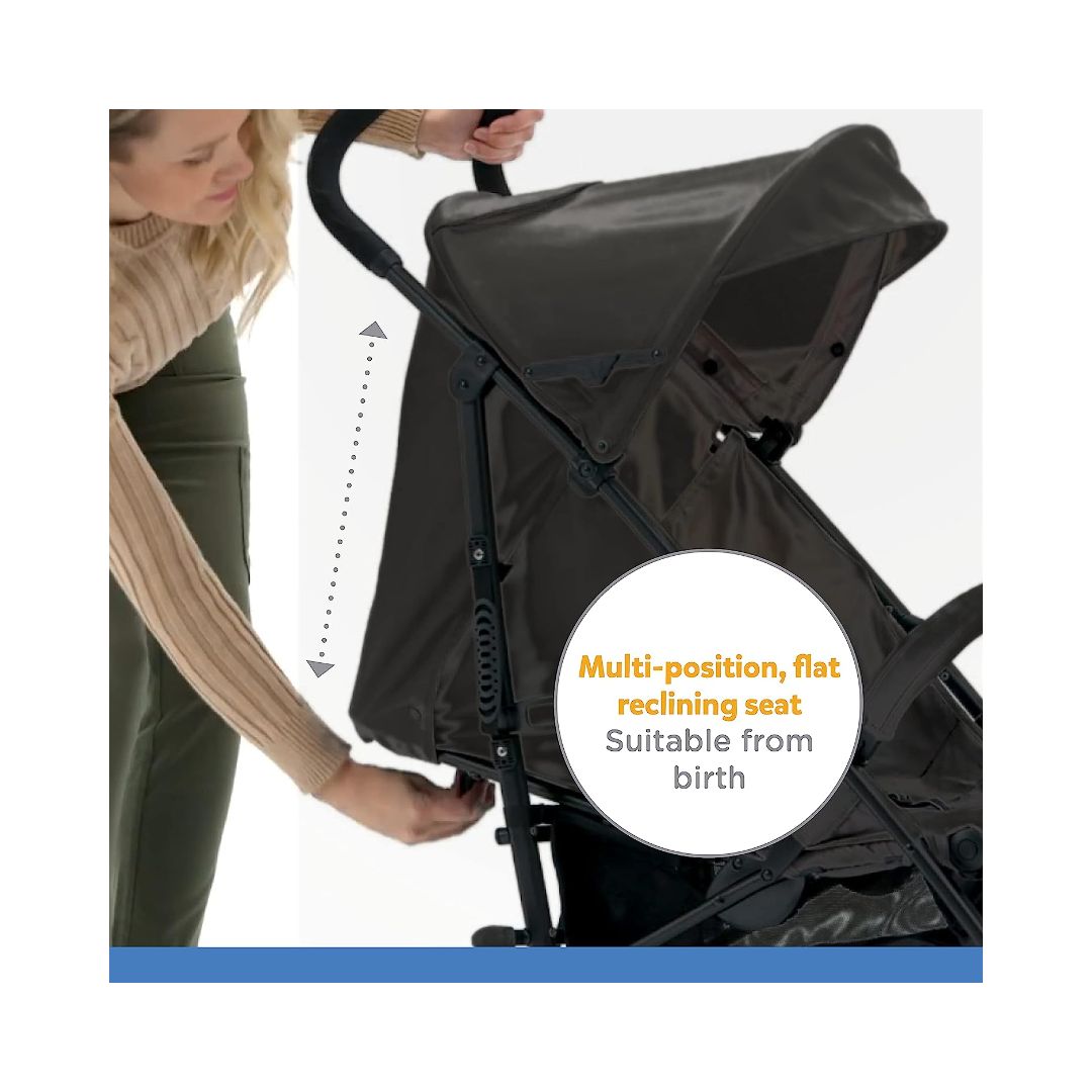 Joie Nitro™ LX Stroller – Two Tone Black